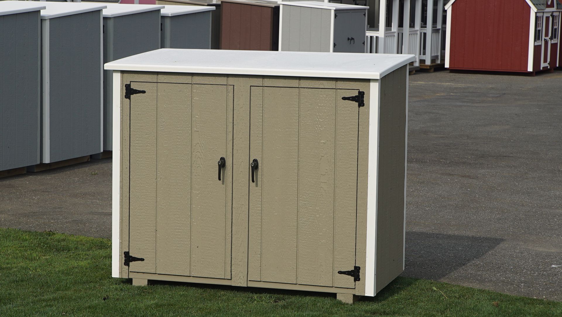 garbage can shed