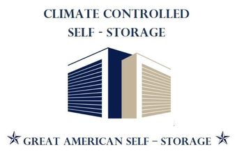 Great American Self- Storage Logo in Footer- linked to Home page