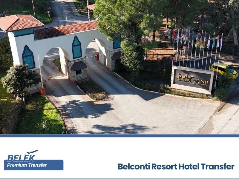 antalya airport belconti hotel transfer