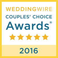weddingwire 2017 couple's choice award
