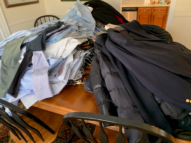 Declutter the home 2