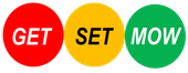 Get Set Mow Logo Image