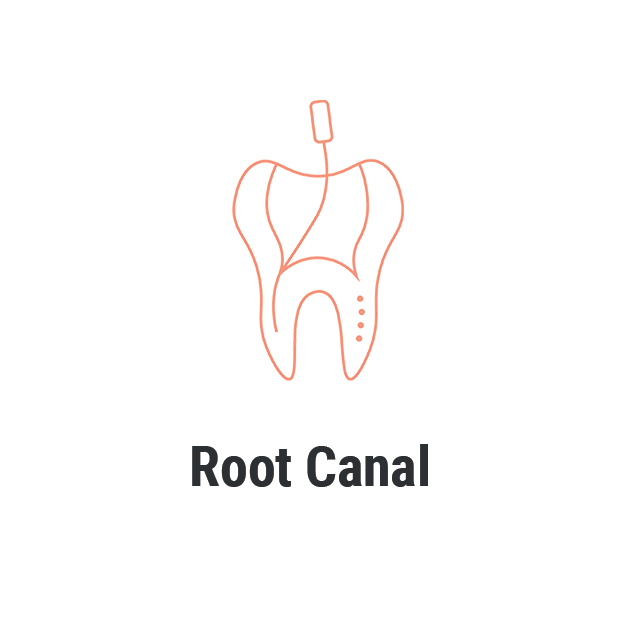 root canal tooth icon