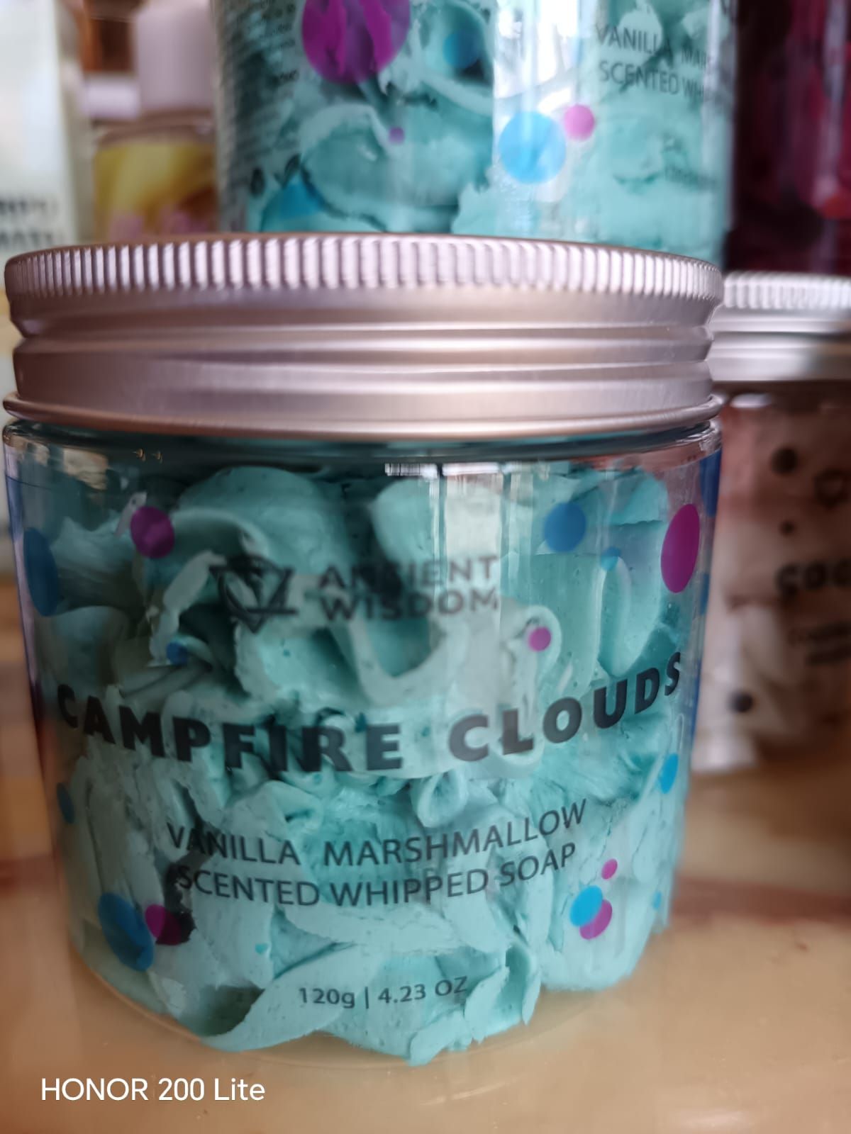 Barattolo di sapone montato 