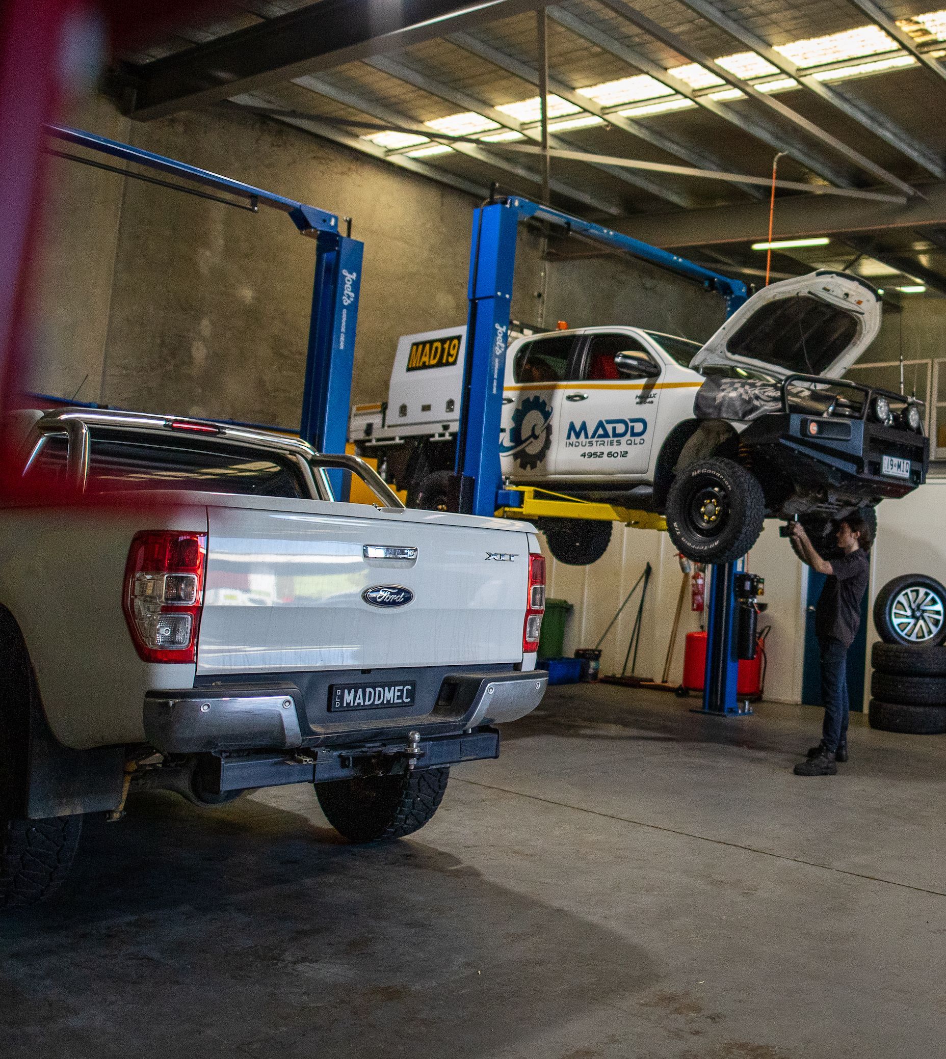 Repairing a Madd Mechanical 4WD In Our Workshop — MADD Mechanical in Paget, QLD