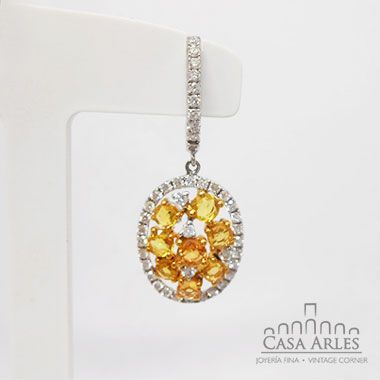 Dije de oro blanco y amarillo