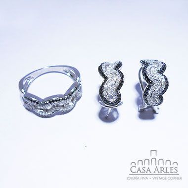 Juego de joyería tres piezas