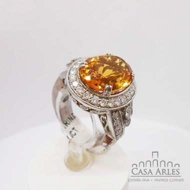 ANILLO CITRINA