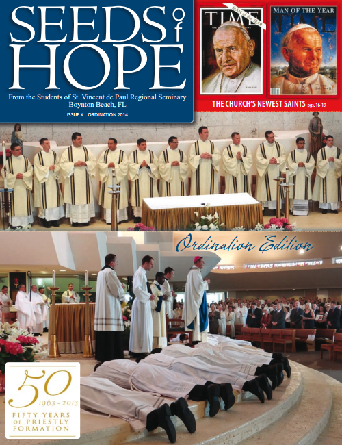 Cove for Ordination Edition  2014