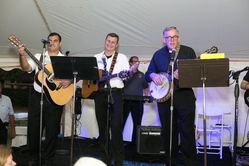 A group playing music