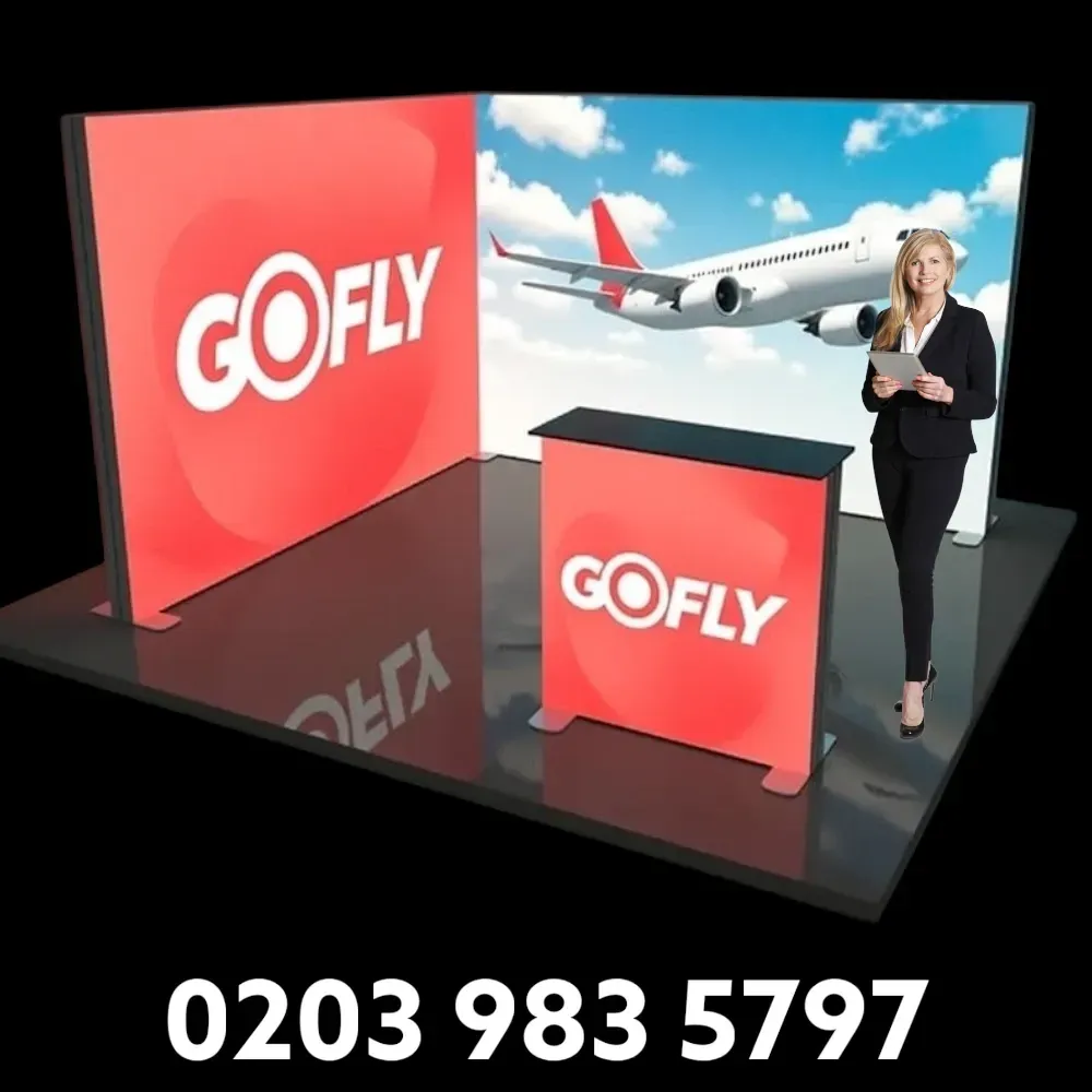 Illumigo LED lightbox exhibition stand