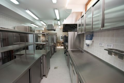 Fire Suppression System — Clean And Empty Kitchen in St. Louis, MO