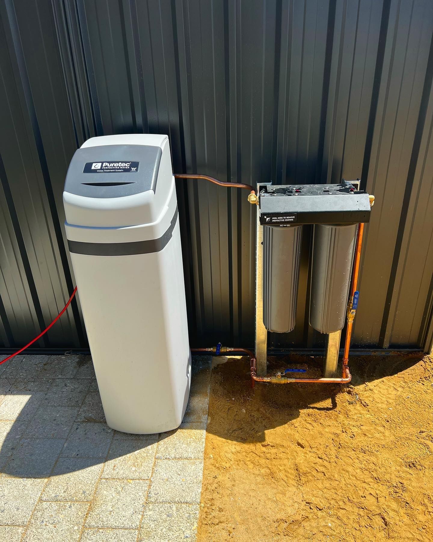 Water Softener and Filter System — Vantage Plumbing and Drainage In Pacific Pines, QLD