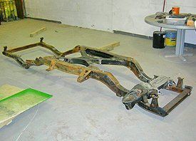 Rusty Car Chassis — Arlington, WA — JB Sandblasters Inc.