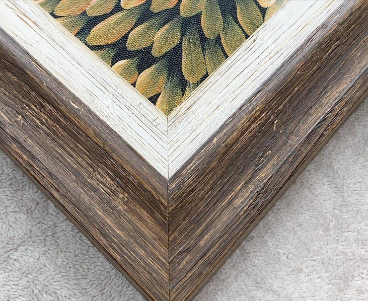 A Close up Of a Wooden Frame with A Picture in It — Framing Alternative in Erina Heights, NSW