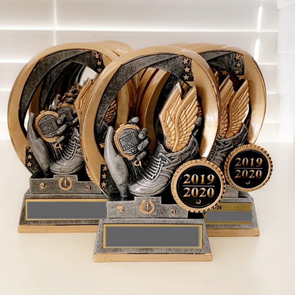 Three Trophies Are Sitting on A Table — Framing Alternative in Wyong, NSW
