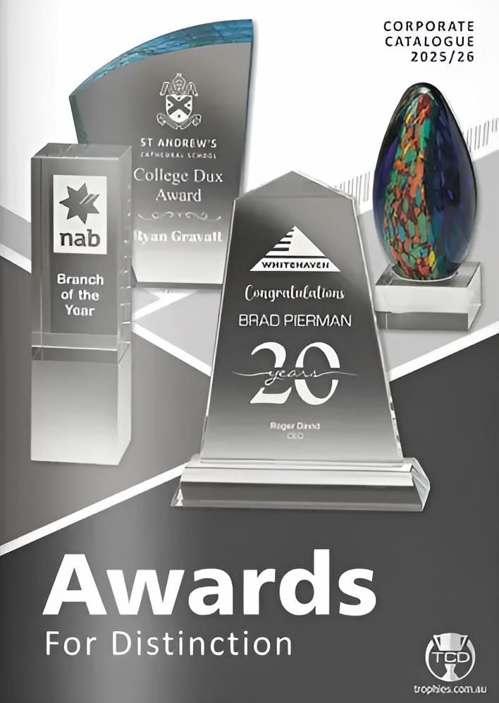 Trophies for Distinction Awards  — Framing Alternative in Erina Heights, NSW