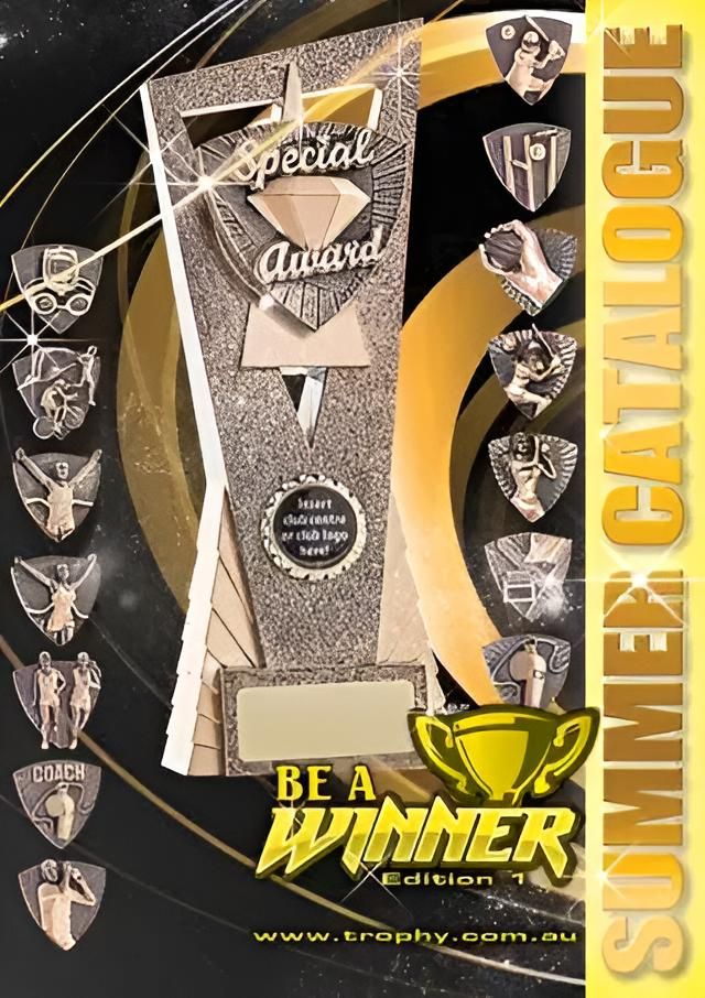Be A Winner Summer Trophies — Framing Alternative in Erina Heights, NSW