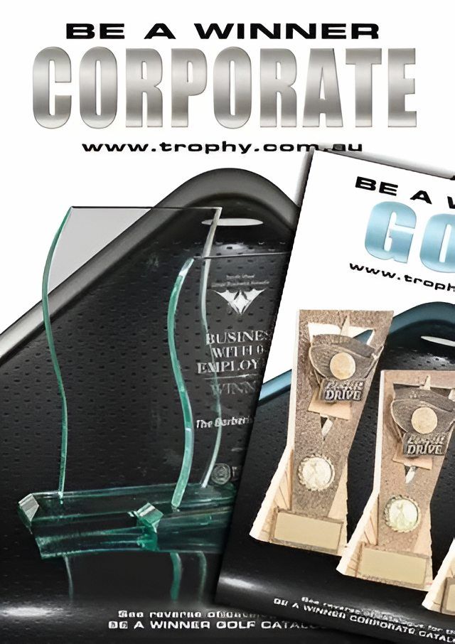 Be A Winner Corporate Trophies — Framing Alternative in Erina Heights, NSW