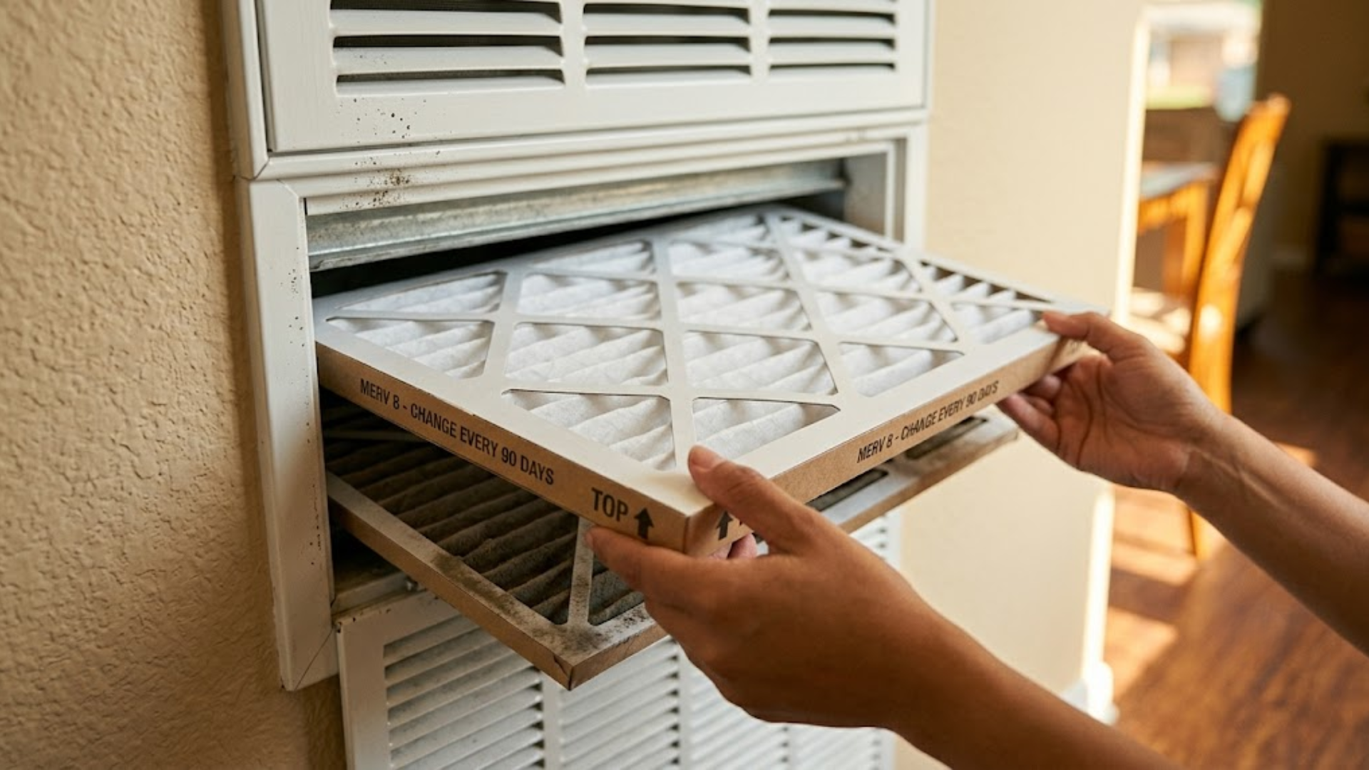 air conditioning maintenance filter replacement
