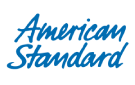 American Standard logo in blue script.