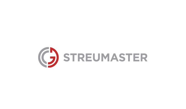 The logo for streumaster is on a white background.