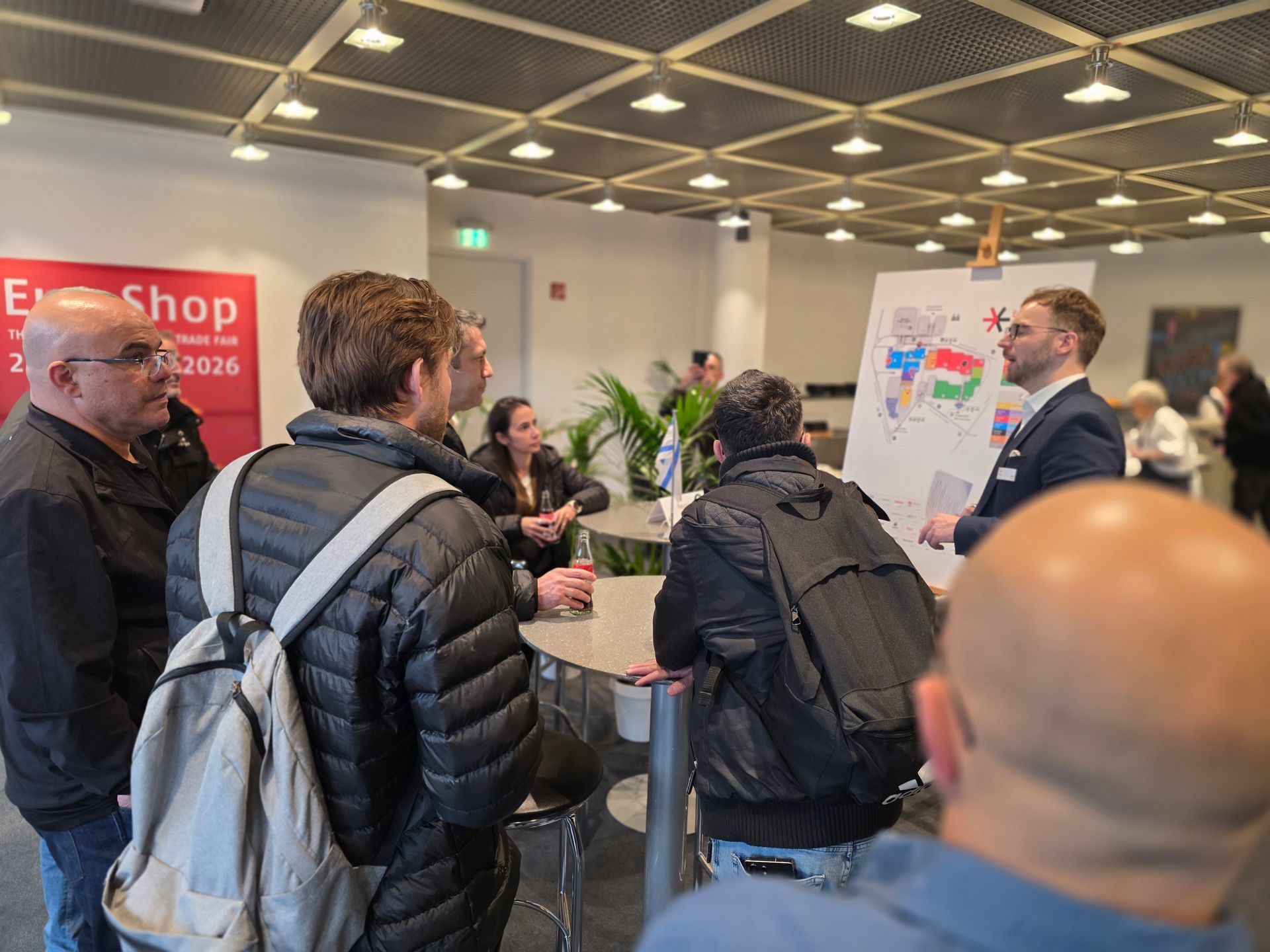 משלחת המנהלים של IBD לתערוכת אינטרפק Interpack