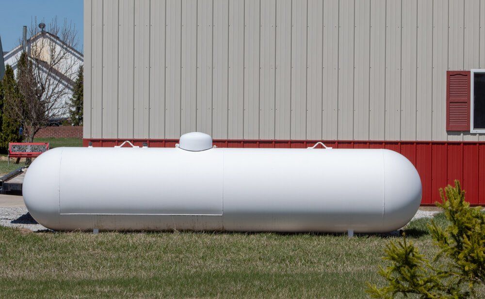 commercial propane tank