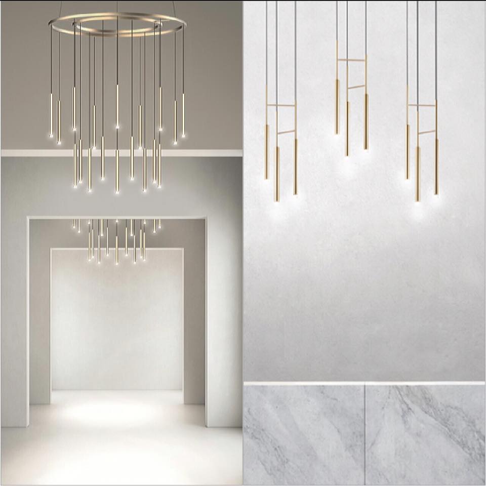 lampadari per spazi aperti