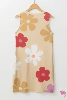 Daisy Flower Tank Dress