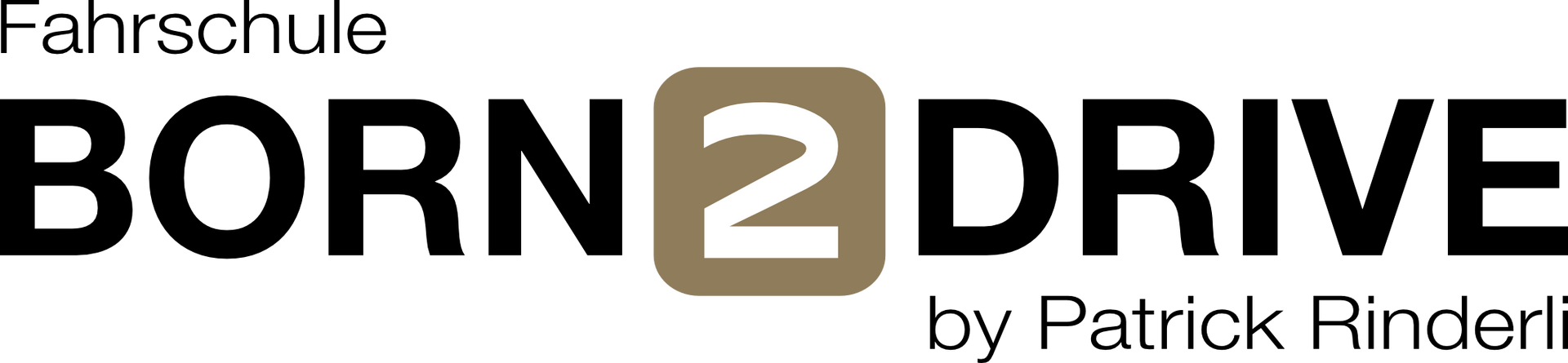 Ein Logo von Born 2 Drive von Patrick Rinderl
