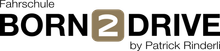 Ein Logo von Born 2 Drive von Patrick Rinderl