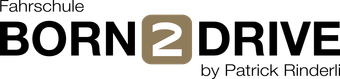 Ein Logo von Born 2 Drive von Patrick Rinderl