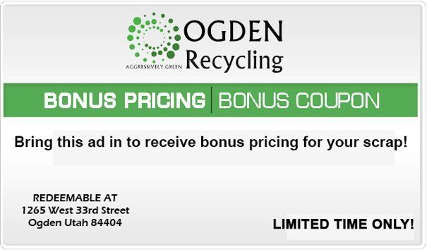 Ogden Recycling Coupon - Ogden, UT - Ogden Recycling