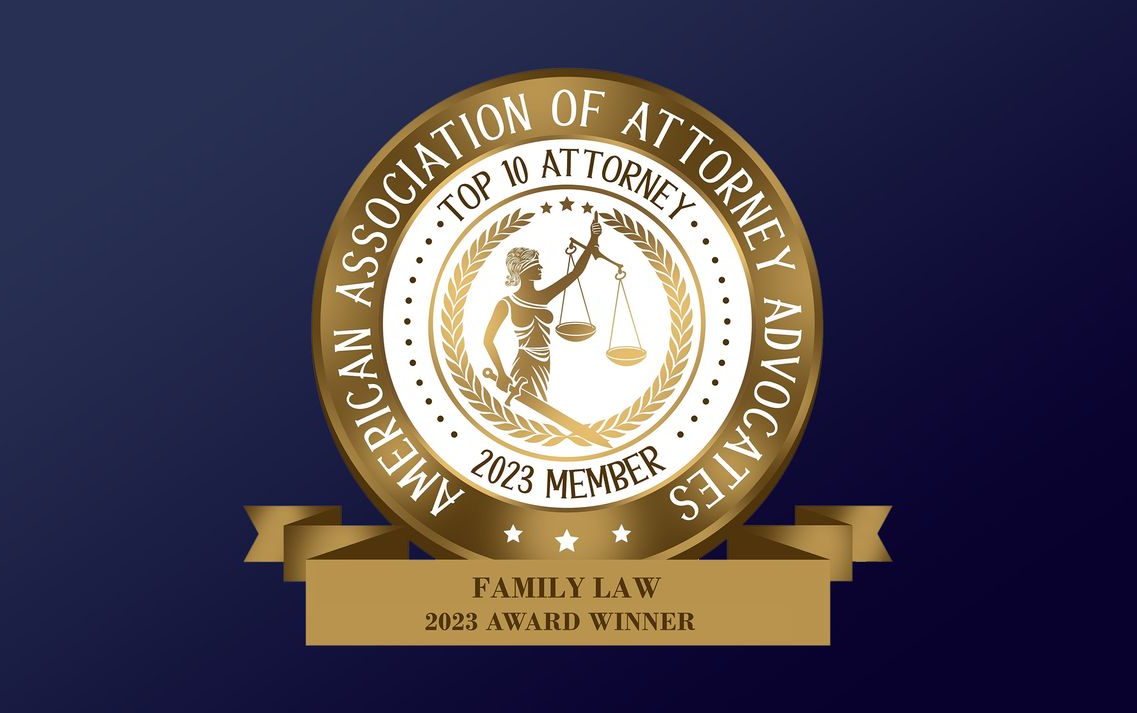 The logo for the association of attorneys of america