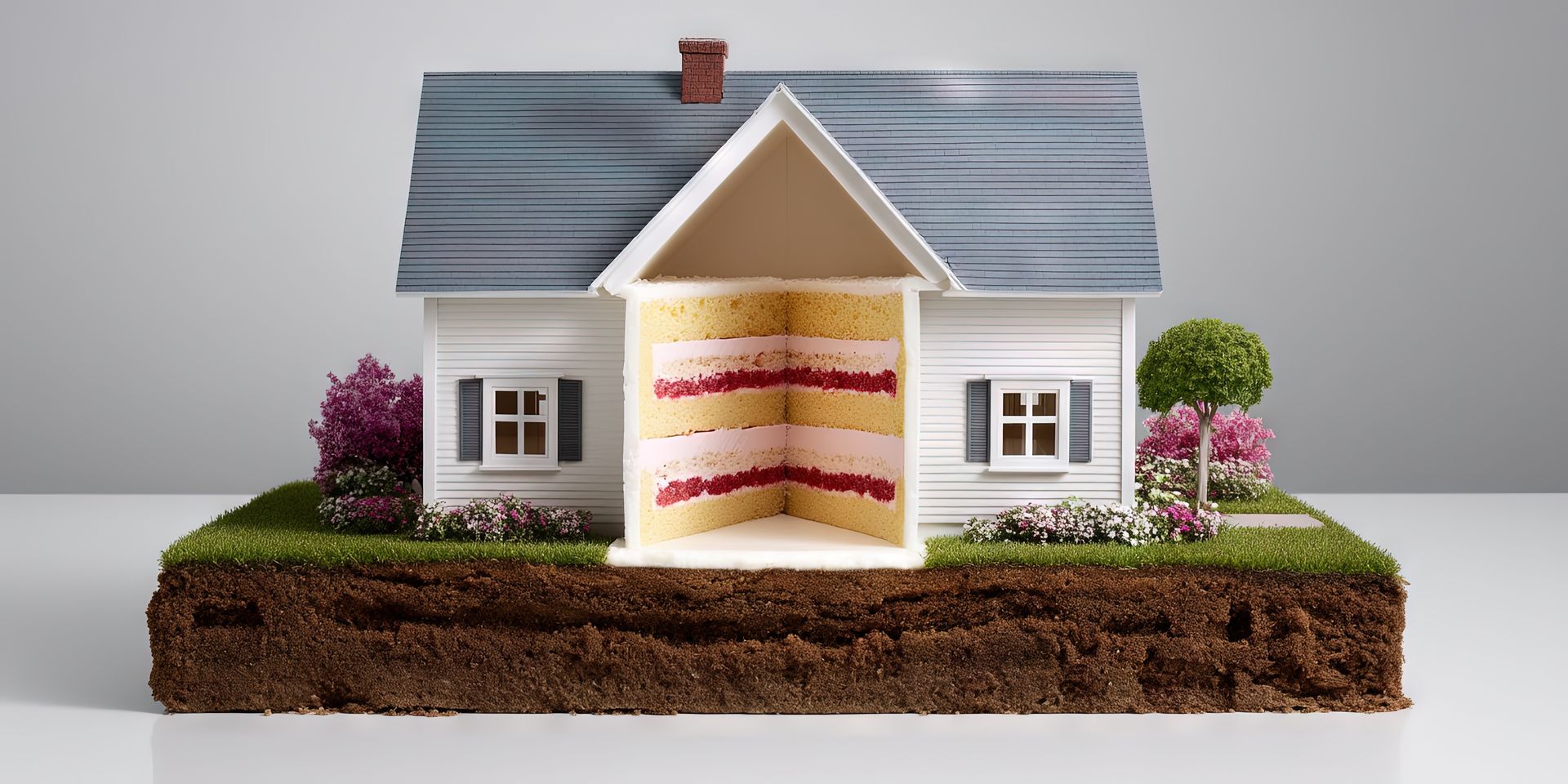 Stock photo representing blue home of potential client of bob leonard law group. 