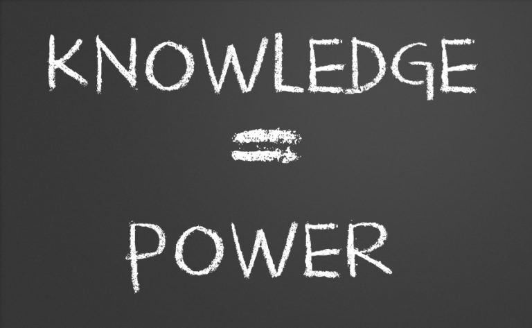 Knowledge = Power