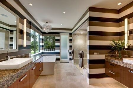 Sophisticated Modern Bath Room