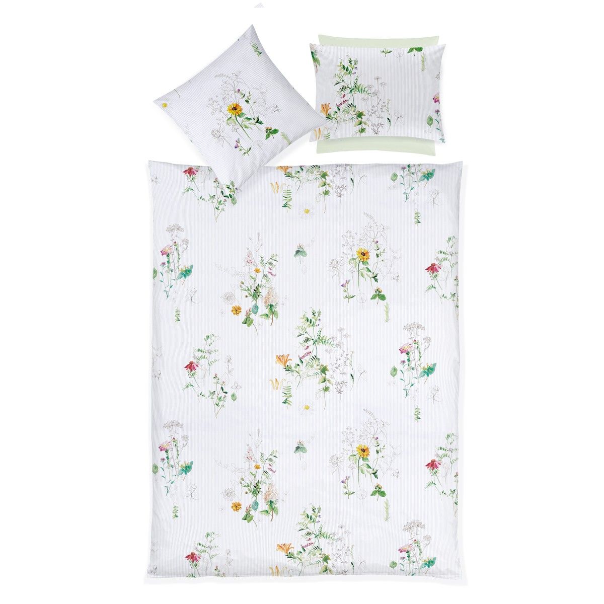 Kissen auf einem Bett