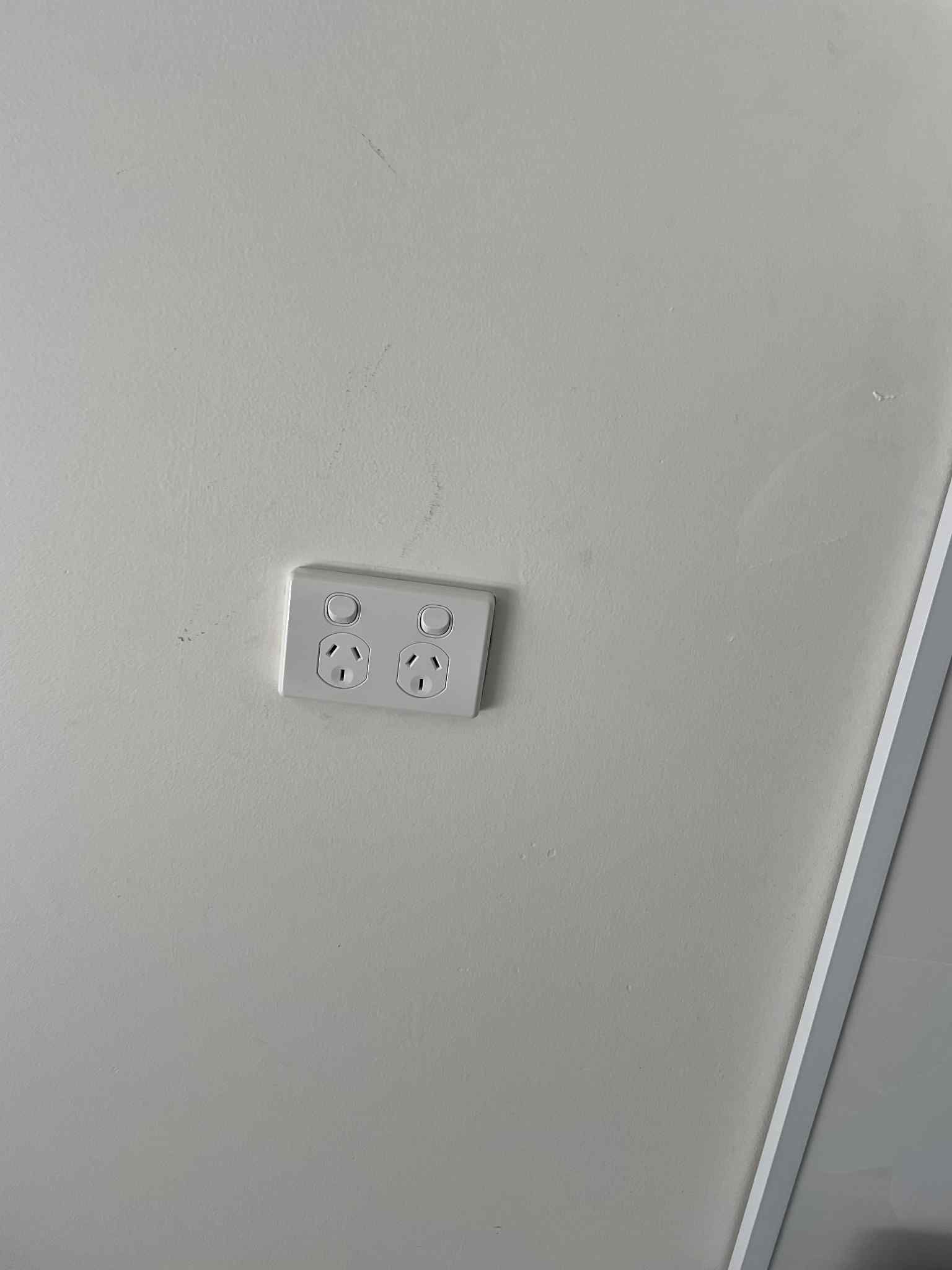 Ceiling light with glass shade fitted by professional electrician