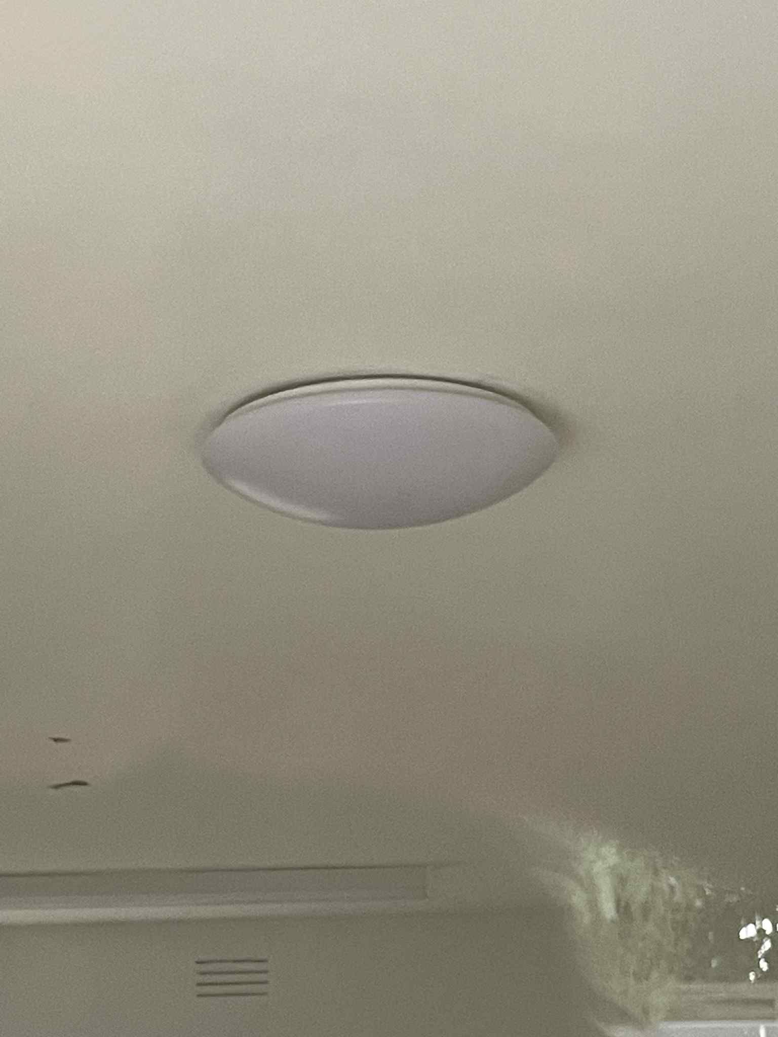 Ceiling light wiring completed in Bayside apartment by Ziesing Electrical