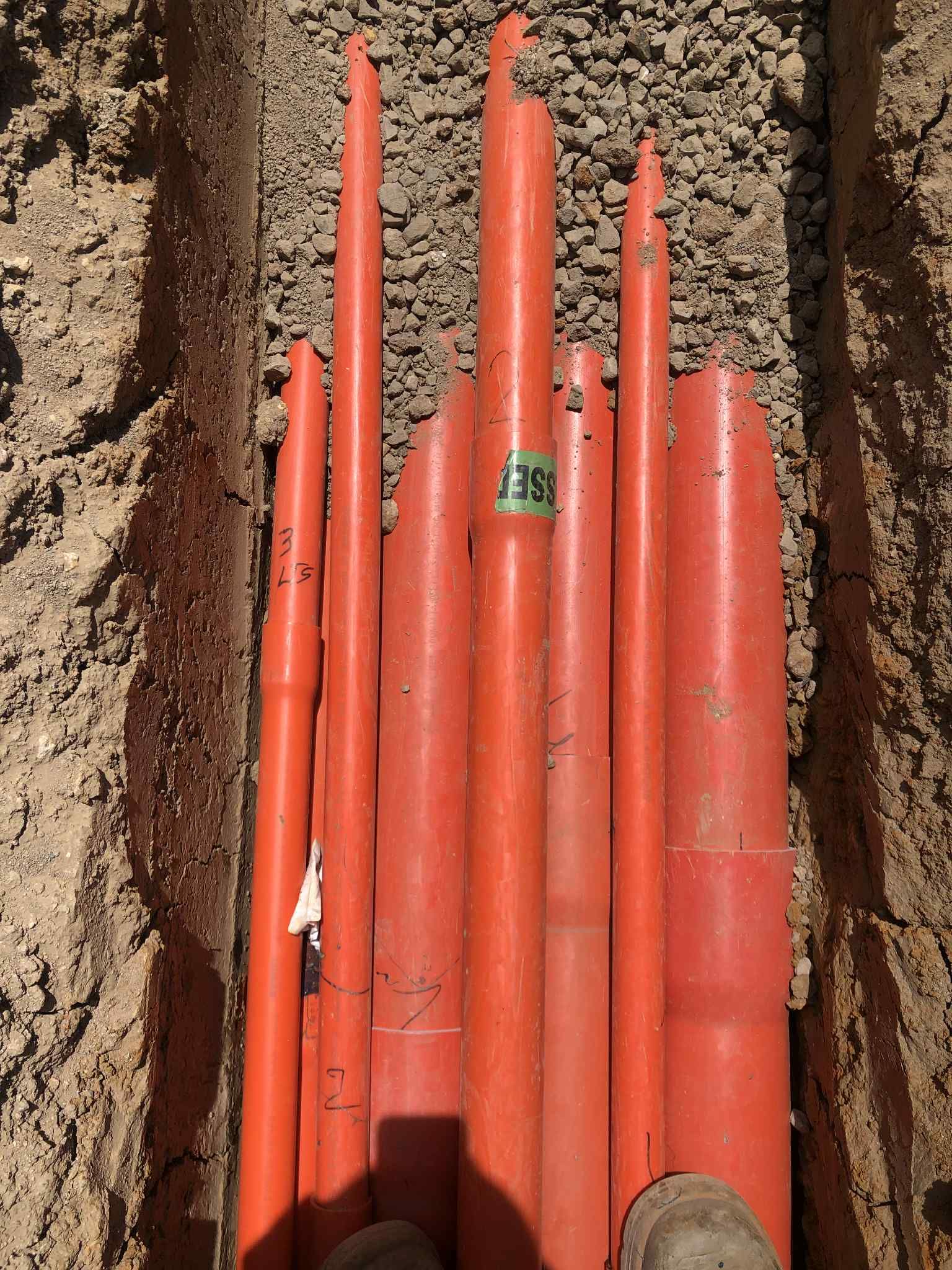 Underground electrical conduit installation in Bayside for safe and compliant power cabling by Ziesing Electrical