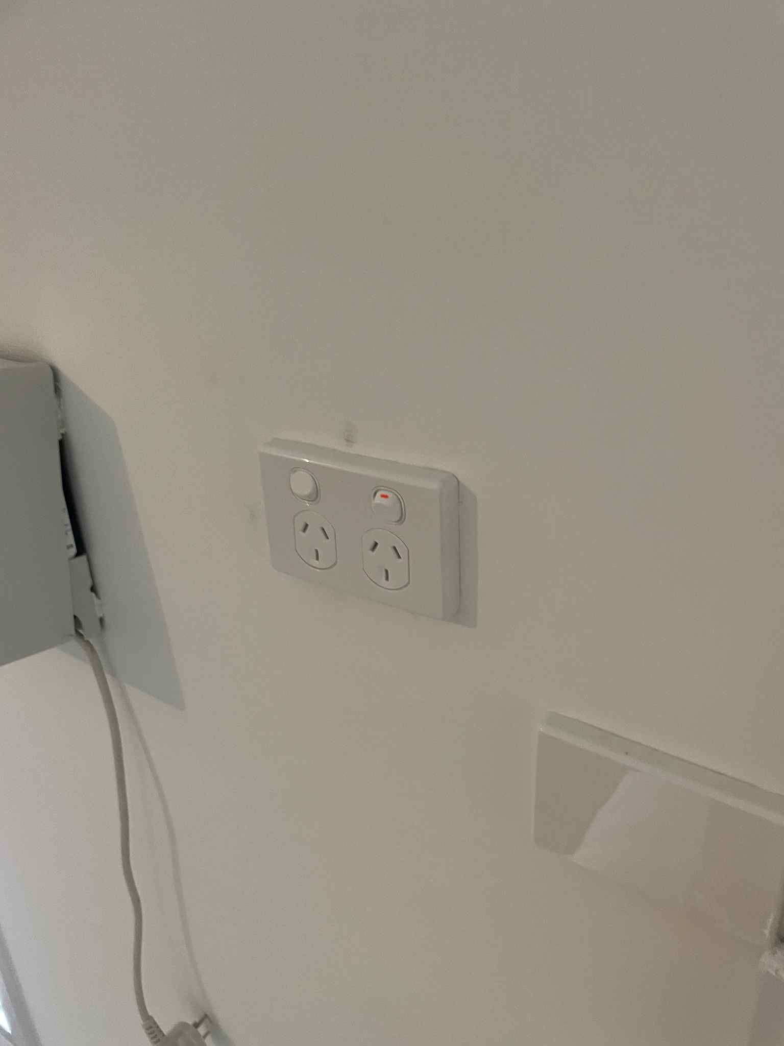 Double power socket with USB ports installed by Ziesing Electrical