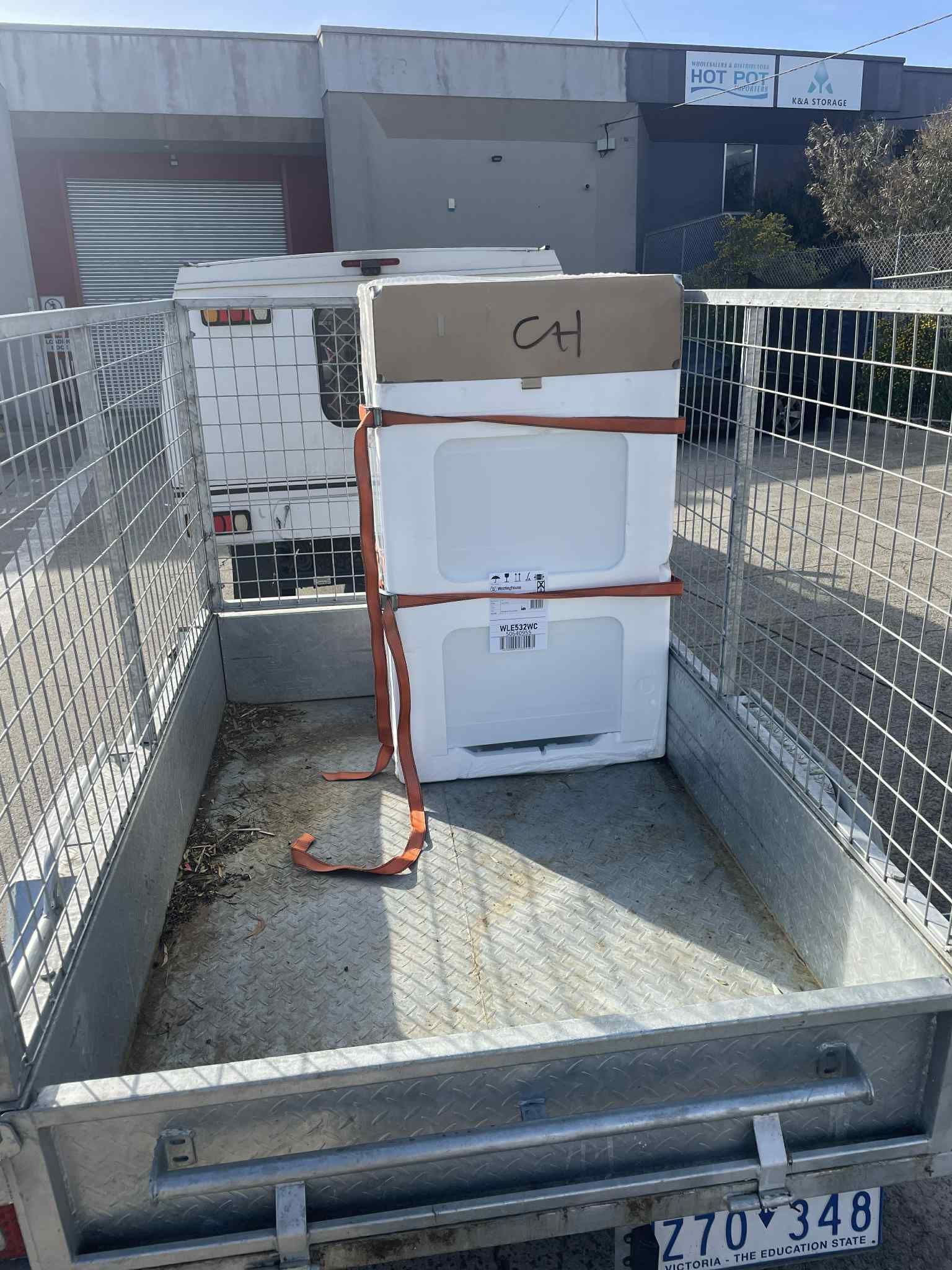 Electric oven fitted under bench