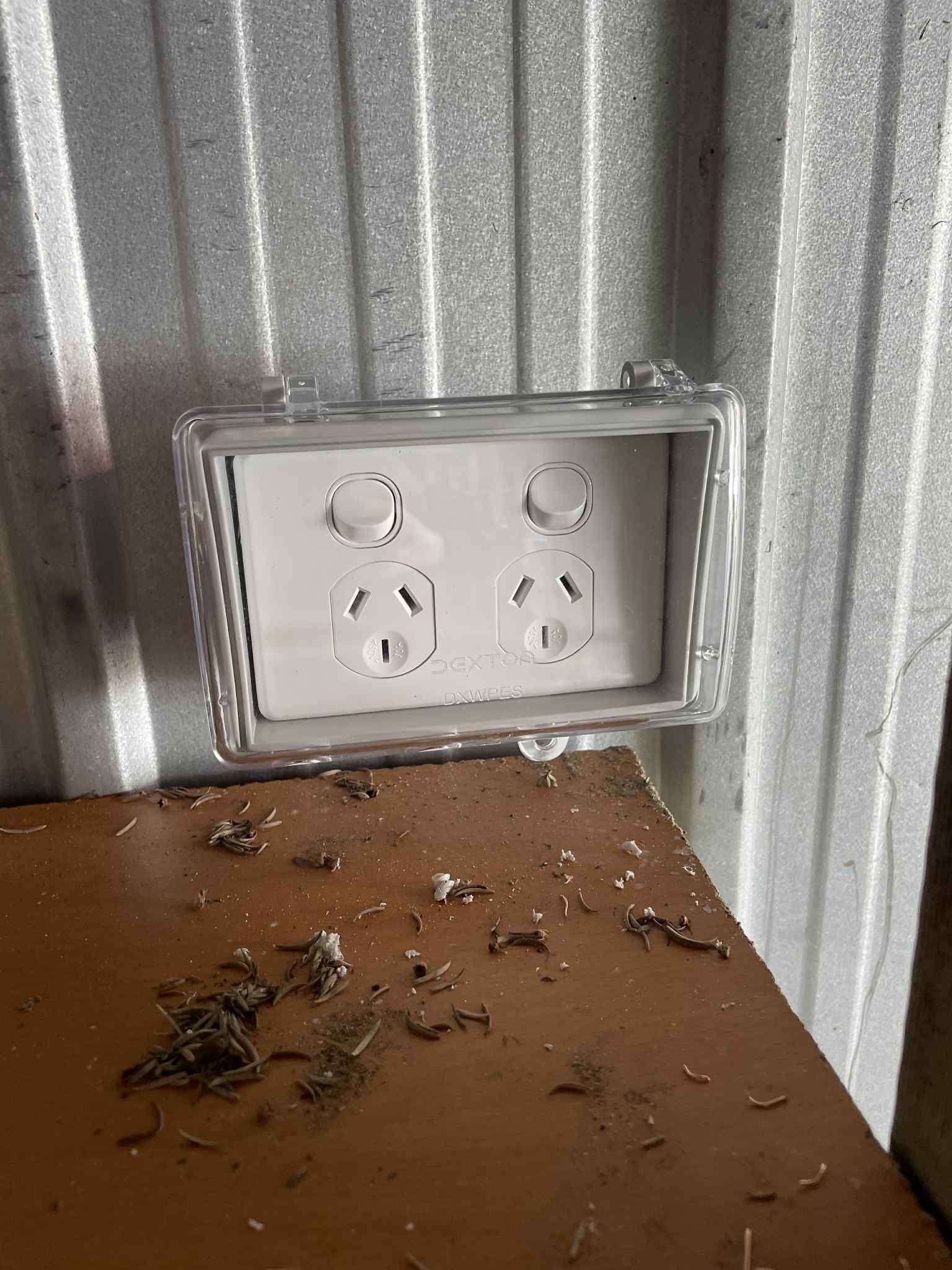Commercial-grade outlet installed in Melbourne workshop — Ziesing Electrical