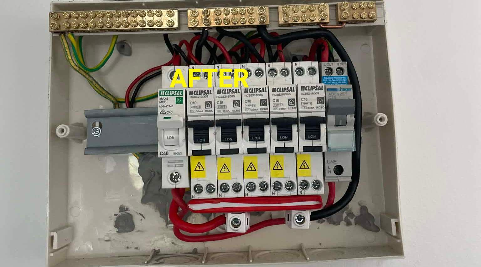 switchboard fixed in a home in Melbourne