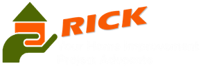 The name rick is written in orange on a white background