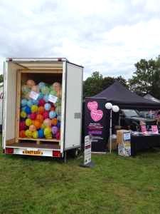 guess how many balloons AJ Stephenson Removals