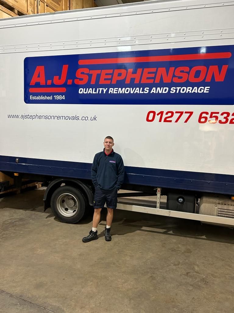 House removals AJ Stephenson Removals team in Billericay