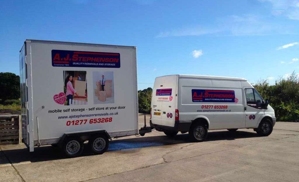 Mobile Self Storage units by AJ Stephenson Removals & Storages Billericay